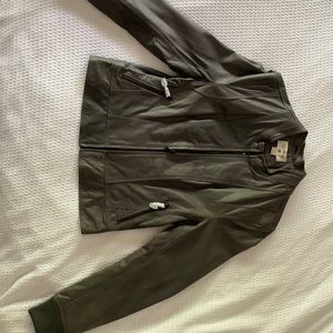 Woman’s Leather Converse Jacket